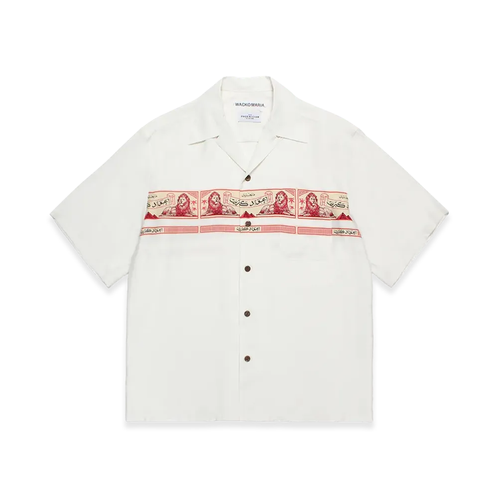 WACKO MARIA x The Phoenician Scheme Hawaiian Shirt "White"
