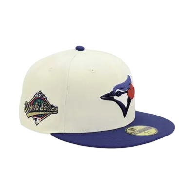 NEW ERA x THE CAP 59Fifty 'MLB Collection' Toronto Blue Jays "White/Blue"