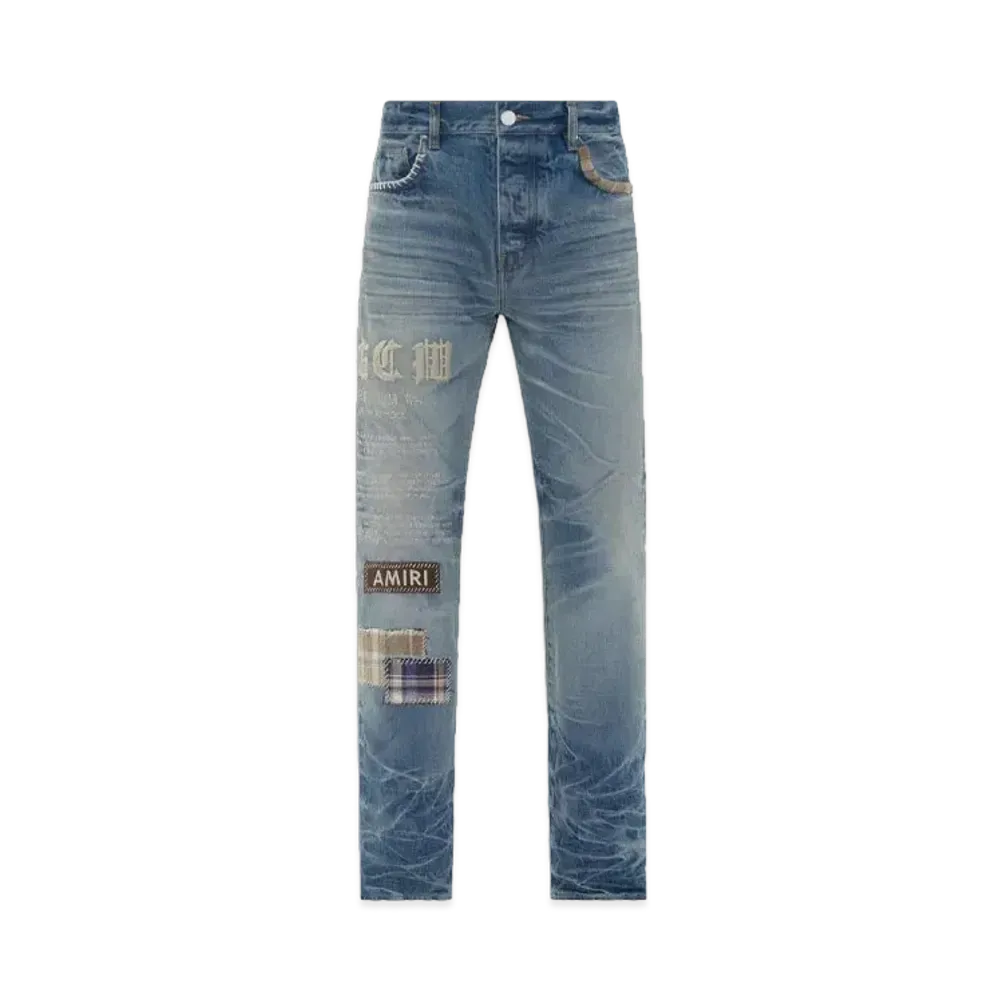 AMIRI Tgcw Straight Jean "Antique Indigo"