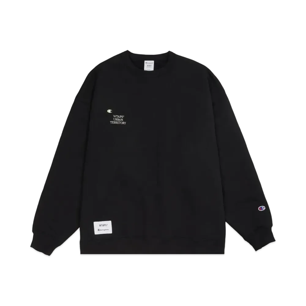 WTAPS x Champion Academy Crew Neck "Black"