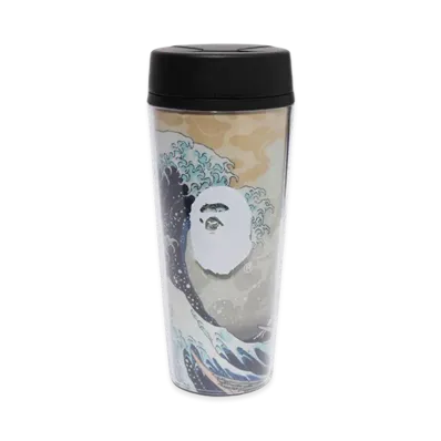 A BATHING APE x UKIYO-E Tumbler "Ivory"