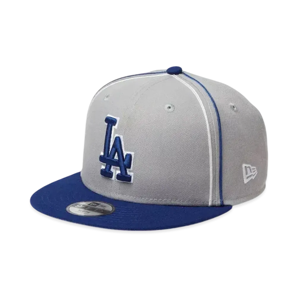 NEW ERA Youth 9Fifty MLB Taping Los Angeles Dodgers "Gray/Dark Royal"