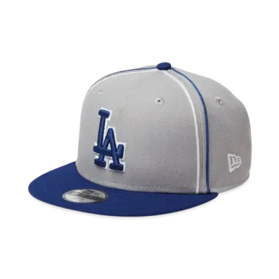 NEW ERA Youth 9Fifty MLB Taping Los Angeles Dodgers "Gray/Dark Royal"