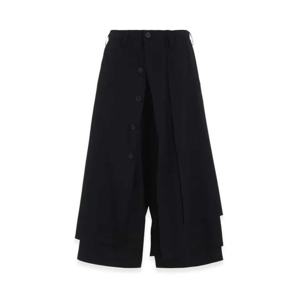 Yohji Yamamoto Gabardine Wrap Pants "Black"
