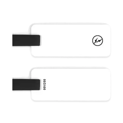 FRAGMENT CUSTOM DOUBLE SIDED Luggage Tag "White"