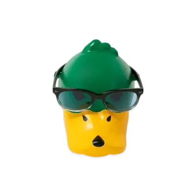HUMAN MADE x JINS&SUN SUNGLASS & HARIKO EYEWEAR STAND DUCK "Green"