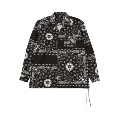 mastermind JAPAN Bandana Shirt "Black"