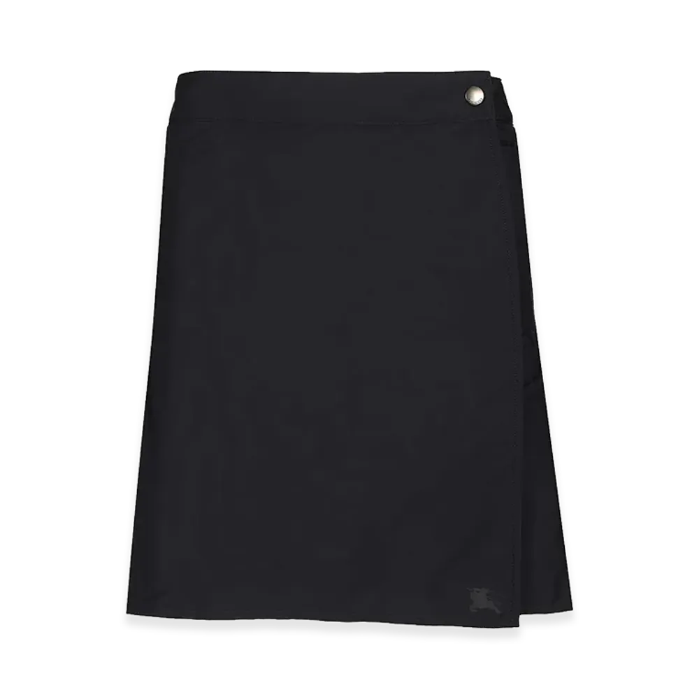 Burberry Women's Pleated Mini Skirt "Dark Blue"