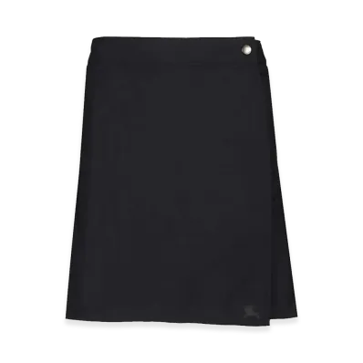 Burberry Women's Pleated Mini Skirt "Dark Blue"