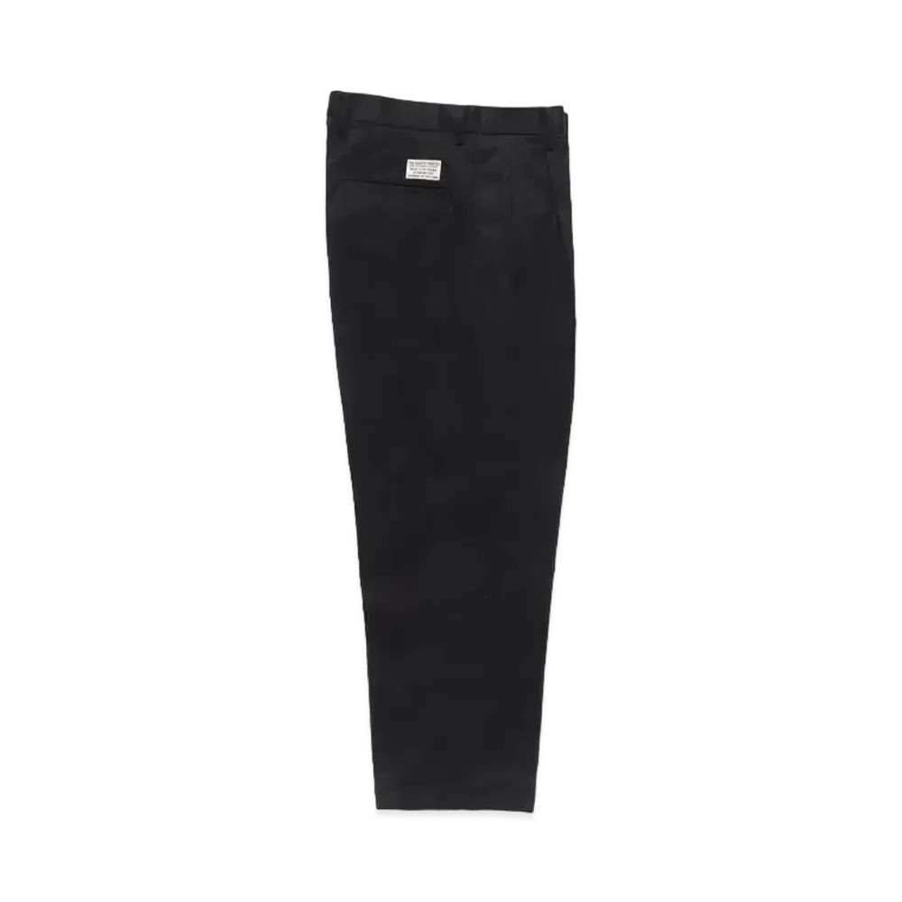 WACKO MARIA Double Pleated Chino Trousers "Black"