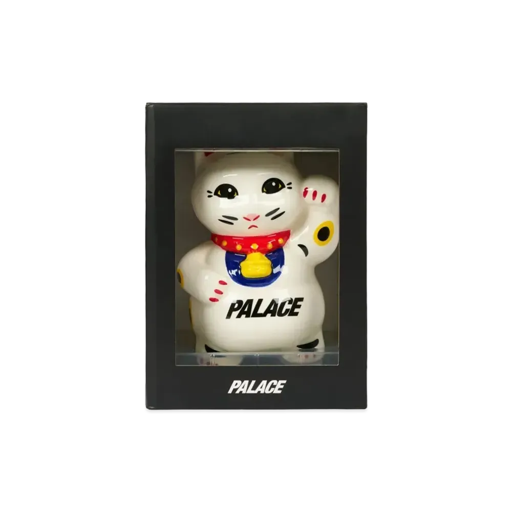 PALACE Lucky Cat Money Bank "White"