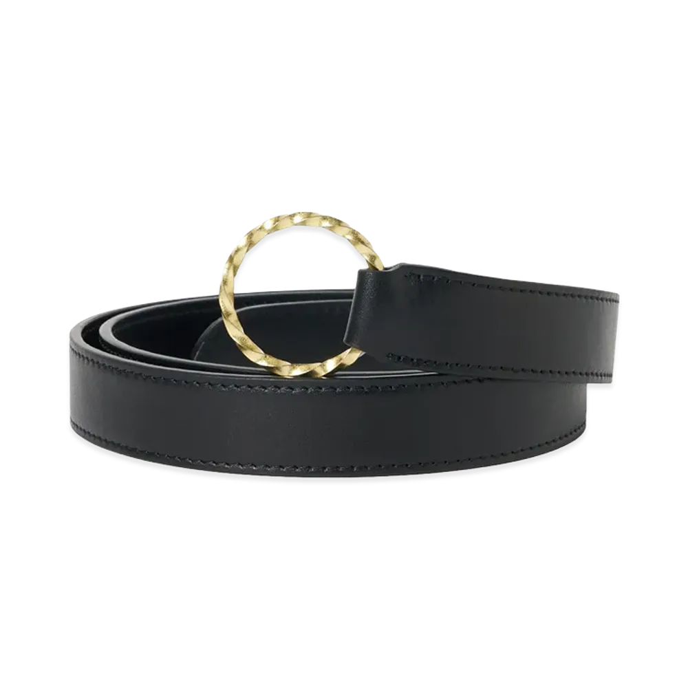 T.T Taiga Takahashi Women's Infinite Circle Belt "Black"