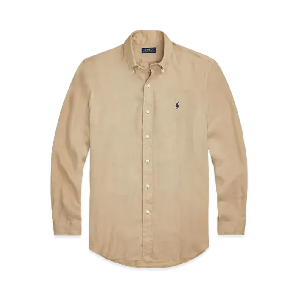 Polo Ralph Lauren Classic Fit Line Shirt "Brown"