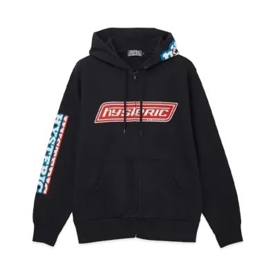 HYSTERIC GLAMOUR HG Box Logo Hoodie "Black"
