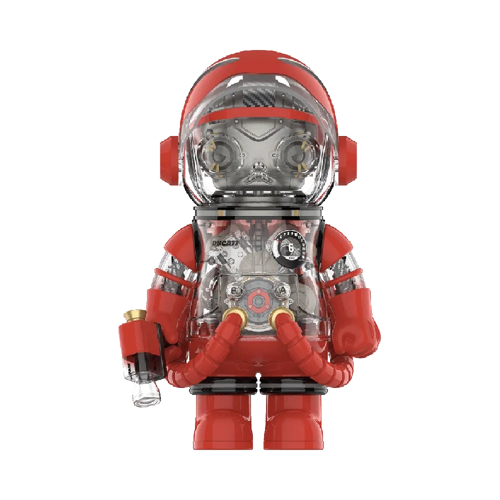 POP MART "MEGA COLLECTIONS" MEGA SPACE MOLLY 400% DUCATI