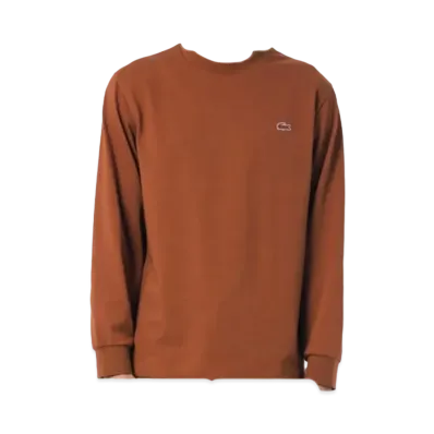 LACOSTE Basic Long Sleeve T-Shirt "Brown"