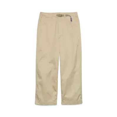 The North Face PURPLE LABEL Chino Wide Straight Field Pants "Beige"