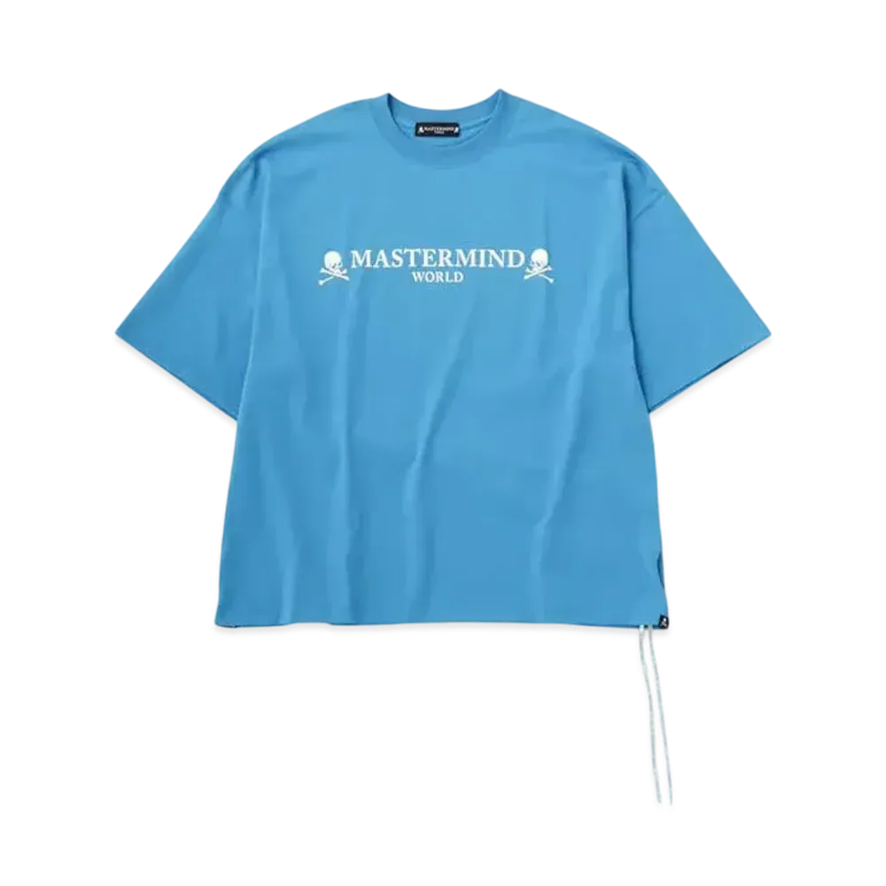 mastermind WORLD Boxy Logo Tee "Sky Blue"
