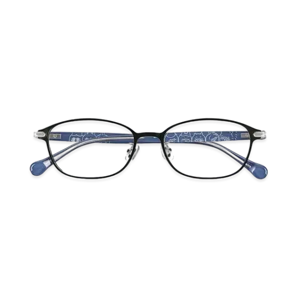 Zoff x Chiikawa 2 Glasses Minna Model "Black"