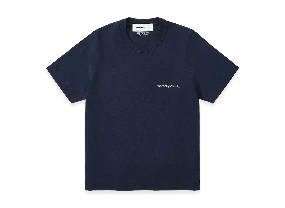 everyone Women's J.30000 Rooftop Logo Tee Shirt "Navy"