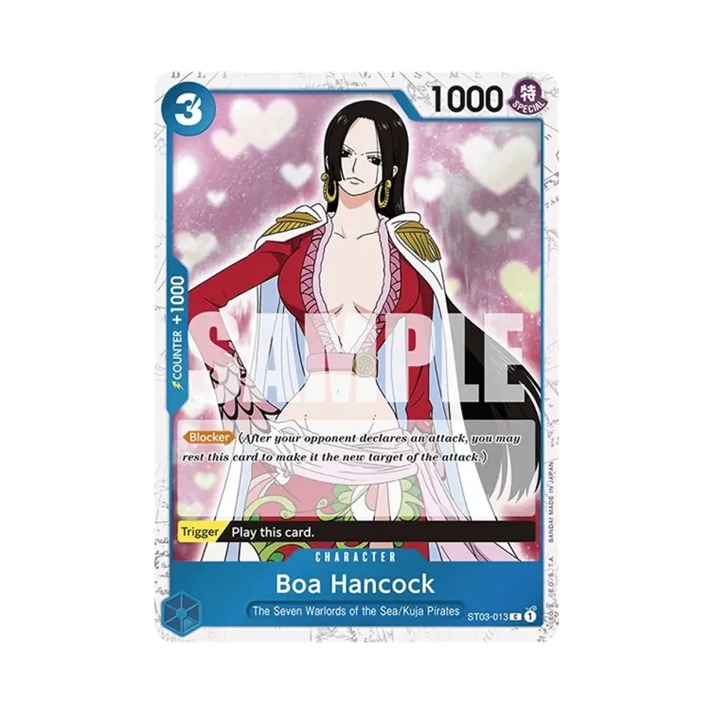 ボア・ハンコック C : 海賊旗フォイル [ST03-013]【英語版】(プレミアムブースター「ONE PIECE CARD THE BEST」)