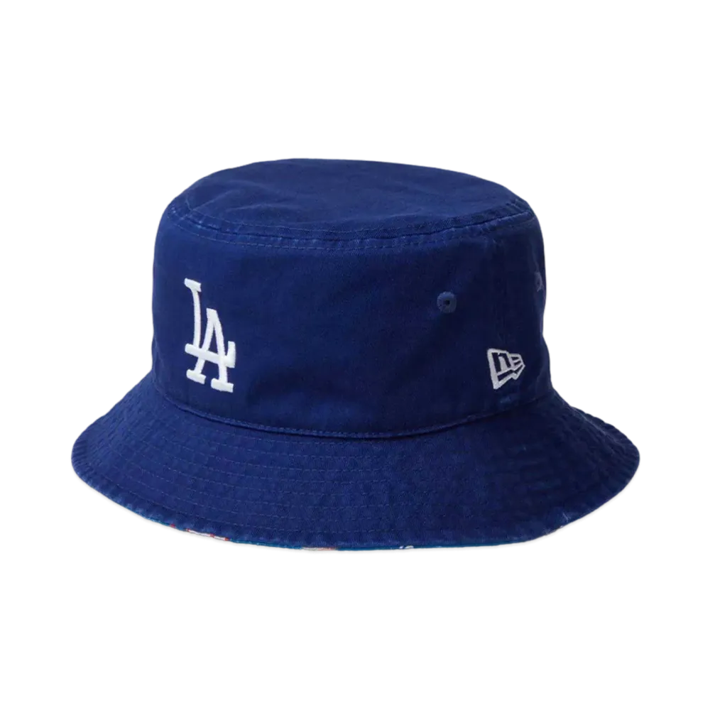 NEW ERA Bucket 01 MLB Reversible Hat Los Angeles Dodgers "Dark Royal"