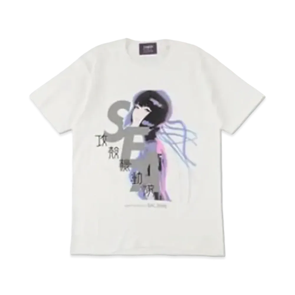 WIND AND SEA x Ghost In The Shell Sac_2045 S_E_A T Shirt "White"