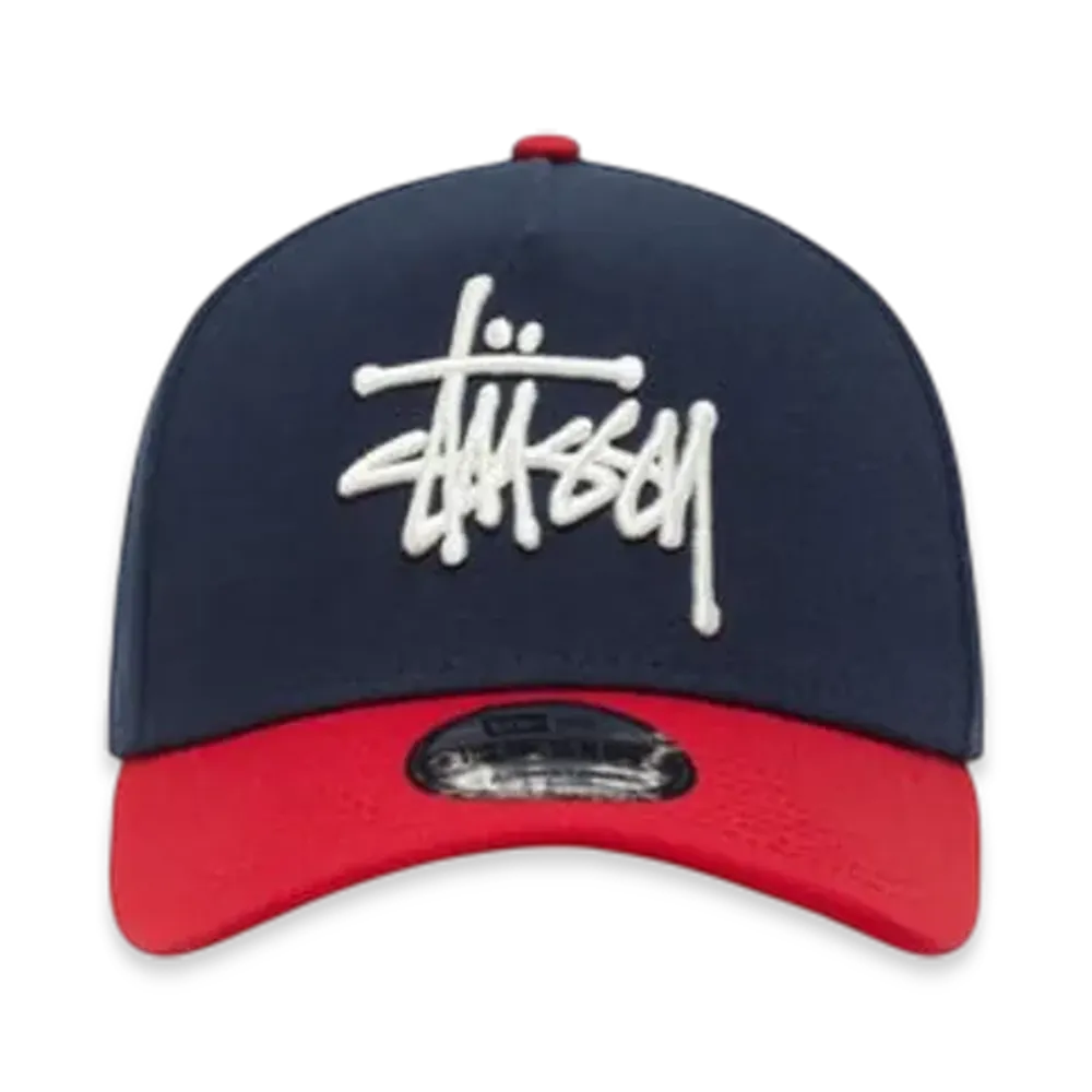 Stussy New Era 9Forty Basic Strapback "Navy"