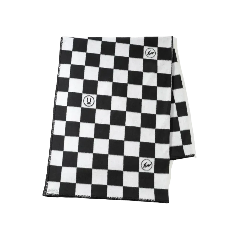 UNDERCOVER x FRAGMENT Fleece Blanket "Black CK"