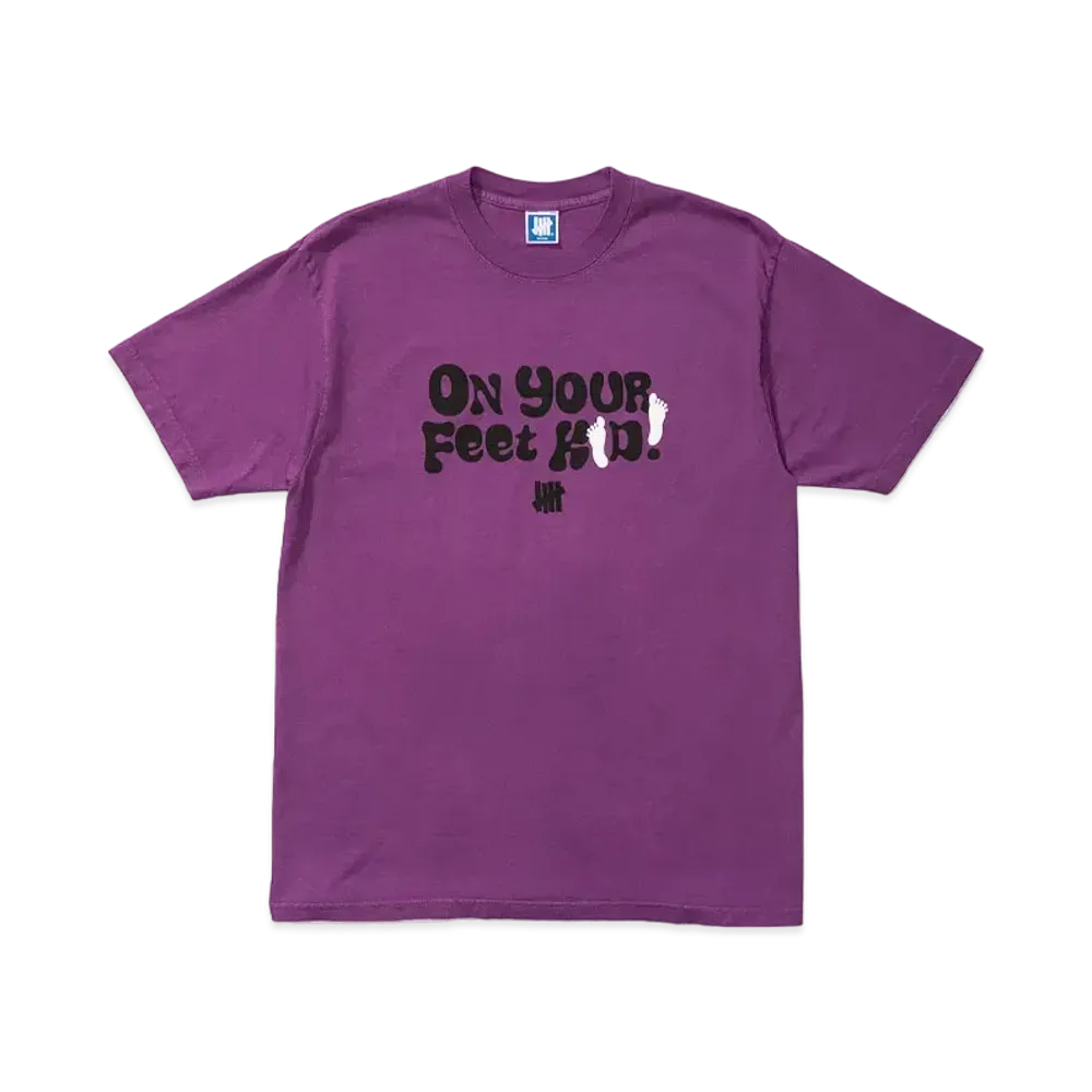 UNDEFEATED ON YOUR FEET S/S TEE - 80305 "Purple"