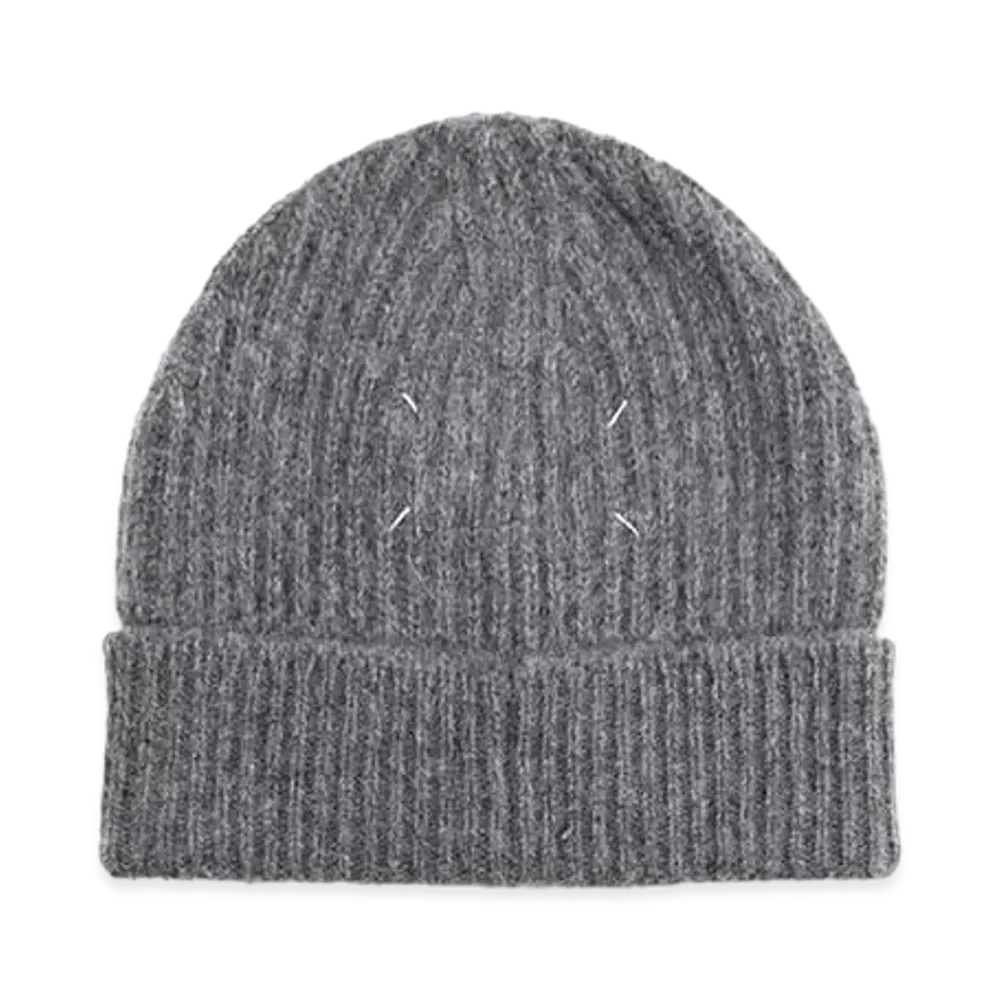 Maison Margiela Four-Stitches Beanie Hat "Grey"