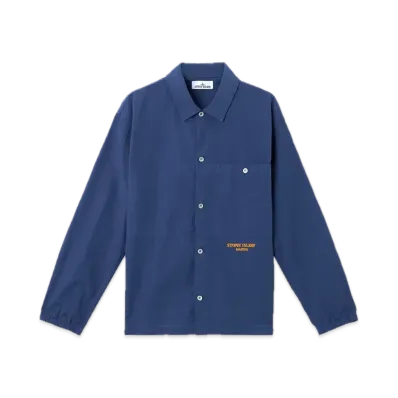 Stone Island Marina 1200025 Organic Cotton Tela "Marine Blue"
