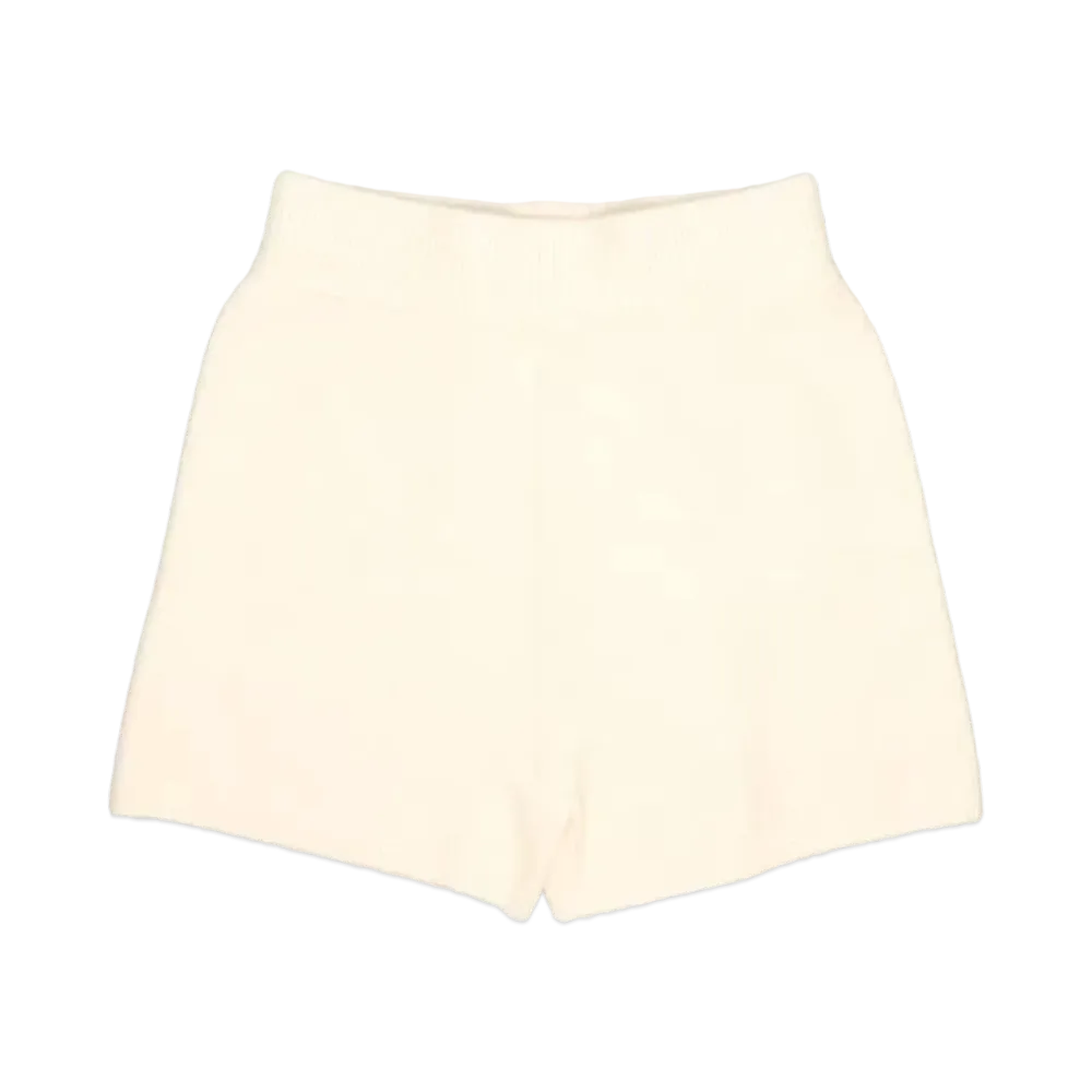 atmos pink Setup Knit Shorts "Ivory"