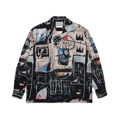 WACKO MARIA JEAN-MICHEL BASQUIAT / Hawaiian Shirt "One"