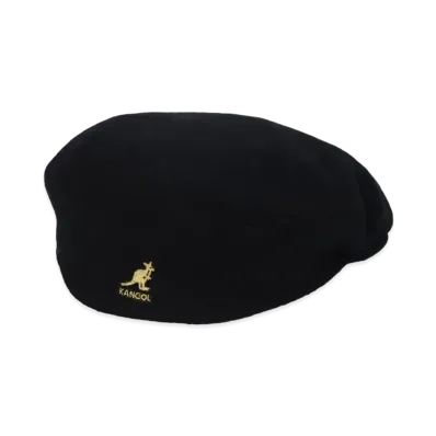 Kangol Wool 504 "Black/Gold"