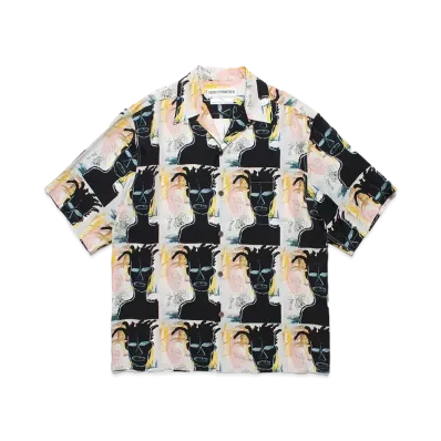 WACKO MARIA Jean-Michel Basquiat / Hawaiian Shirt (Type-1,2,3) "Type-3"