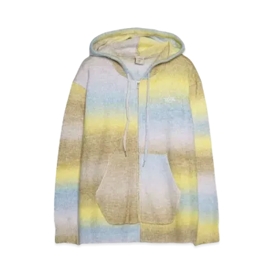 Walk In Paris Eldorado knit zipped hoodie "LILA"