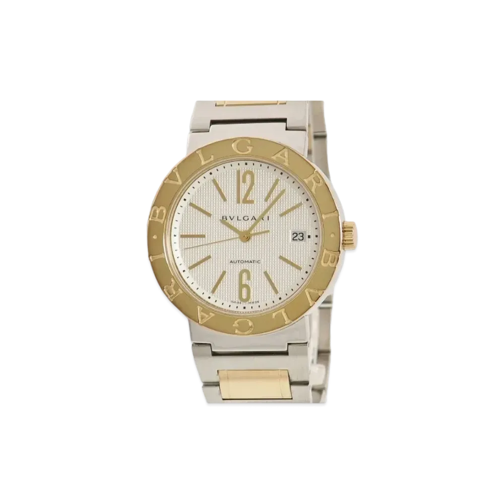 BVLGARI Bvlgari Bvlgari "Silver/Stainless Steel/Yellow Gold"