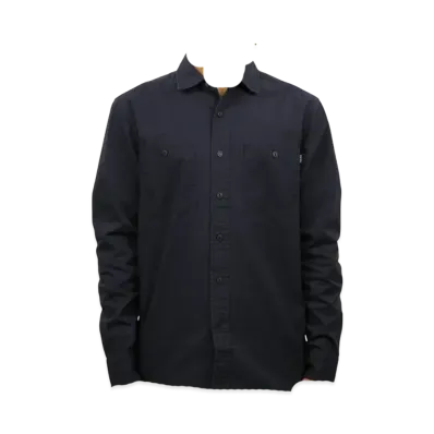POLeR Hawthorn LS Ripstop Woven "Navy"