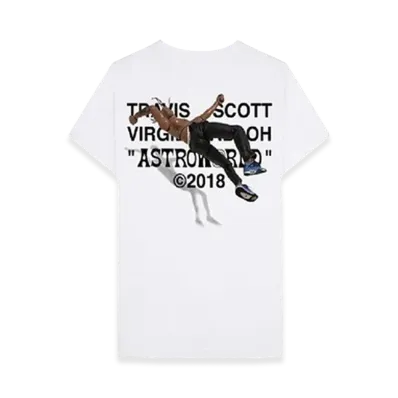 Travis Scott Cactus Jack x Virgil Abloh By A Thread Tee "White"