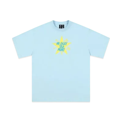 MR. ENJOY DA MONEY Five Anniversary Short Sleeve "Light Blue"