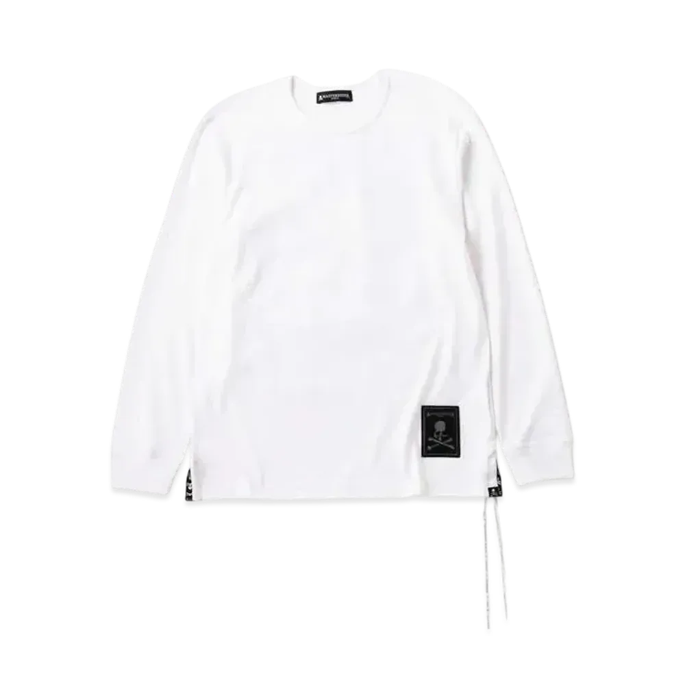 mastermind WORLD Label LS Tee "White"