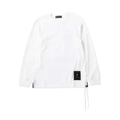 mastermind WORLD Label LS Tee "White"