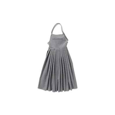 DEAN & DELUCA x BEAMS COUTURE Flare Apron Dress "Charcoal Grey"