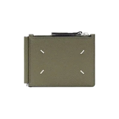 Maison Margiela 4 Stitch Money Clip Wallet "Khaki"