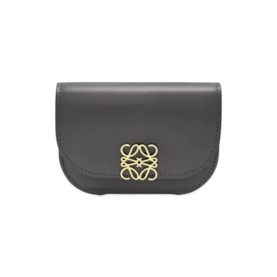 LOEWE Goya Cardholder In Silk Calfskin "Black"