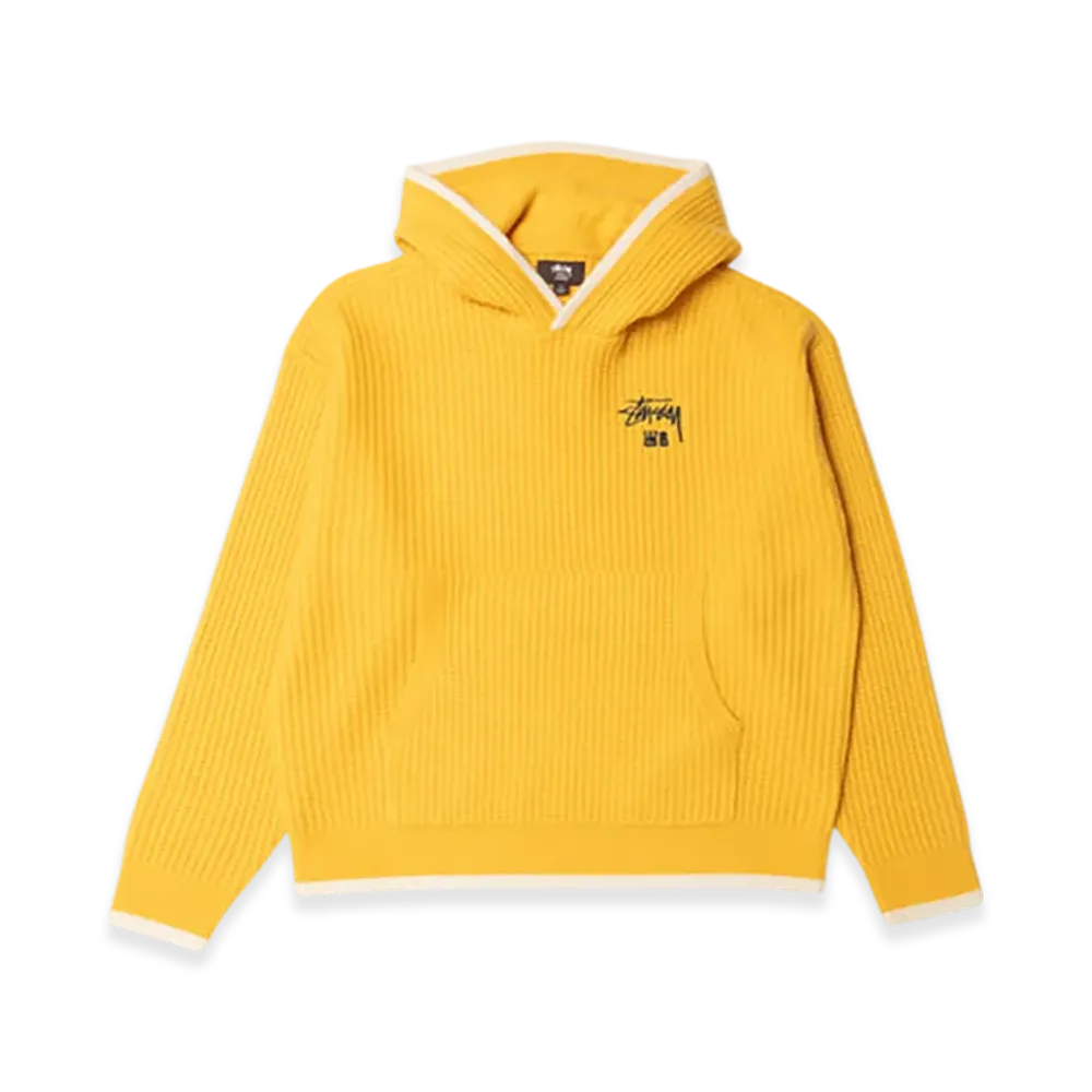 Stussy x Wales Bonner Cashmere Hoodie "Yellow"