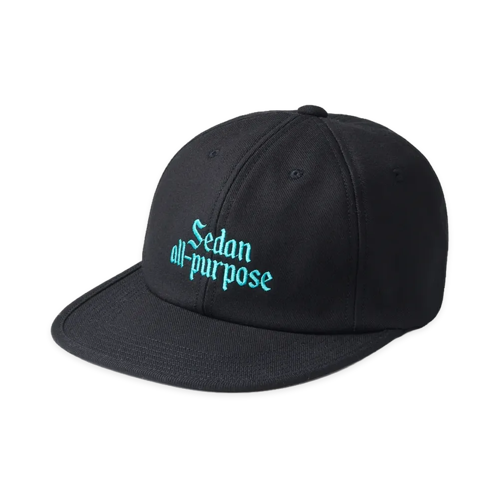 SEDAN ALL-PURPOSE Old English Logo Cap "Black"
