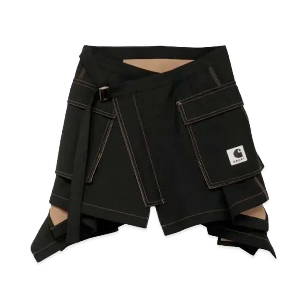 Carhartt WIP x sacai Suiting Bonding Skirt "Black"
