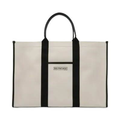 BALENCIAGA Hardware Large Tote Bag "Beige"